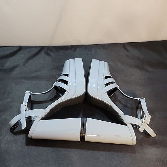 BRAND NEW SOUL PRINCESS PLAIN PLATFORM ANKLE CURVE WIDE HIGH HEEL S2 - Picture 13 of 15